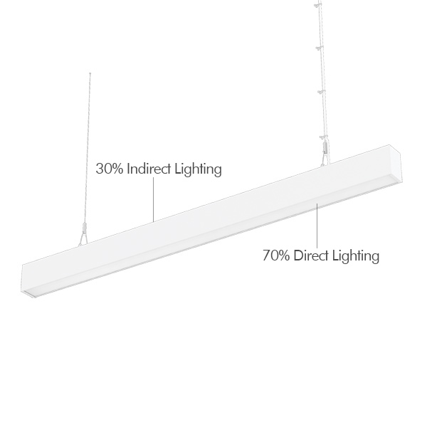 8456 Linear Light with Direct and Indirect Lighting