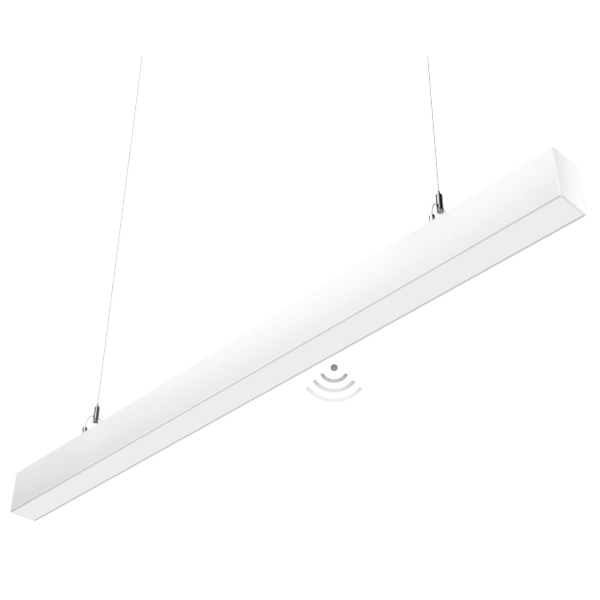 8055 direct indirect linear light with microwave sensor signcomplex