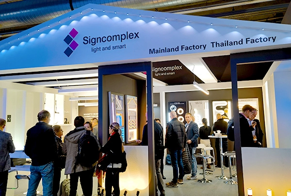 Signcomplex Attracted Many Customers with Innovative Products at Light+Building