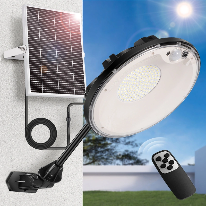 motion sensor solar barn light