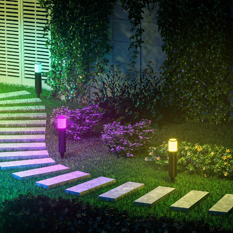 smart outdoor pathway light