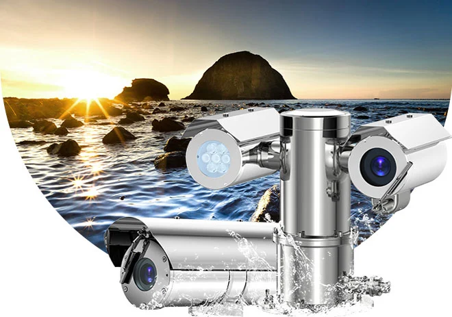 Anti-corrosion cameras