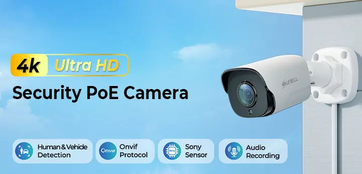 4K Ultra HD Security PoE Camera