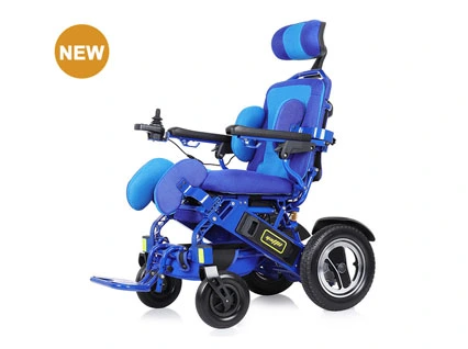 Zdalnie sterowany rozkładany i składany dziecięcy elektryczny wózek inwalidzki-model YE200C