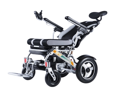 Cadeira de rodas elétrica reclinável e ajuste de elevação pelo controlador-YE245CR