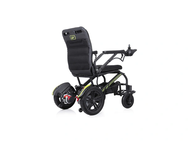 lightweight portable and folding electric wheelchair for travel model ye145d 07