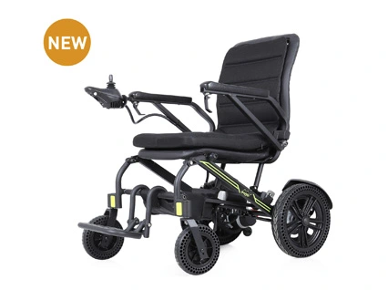 Sedia a rotelle elettrica leggera, portatile e pieghevole per i viaggi-modello YE145D