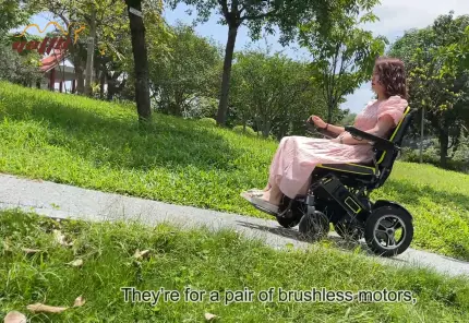 Innovative And High-Performance, The YE200 Power Wheelchair Gives Users An Overall Comfortable Ride.