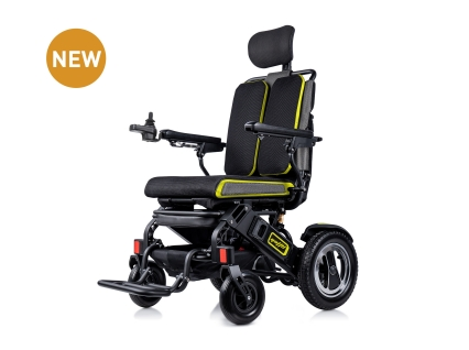 Remote-Controlled, Automatic Reclining, Folding and Super Comfortable Electric Wheelchair Model YE200R