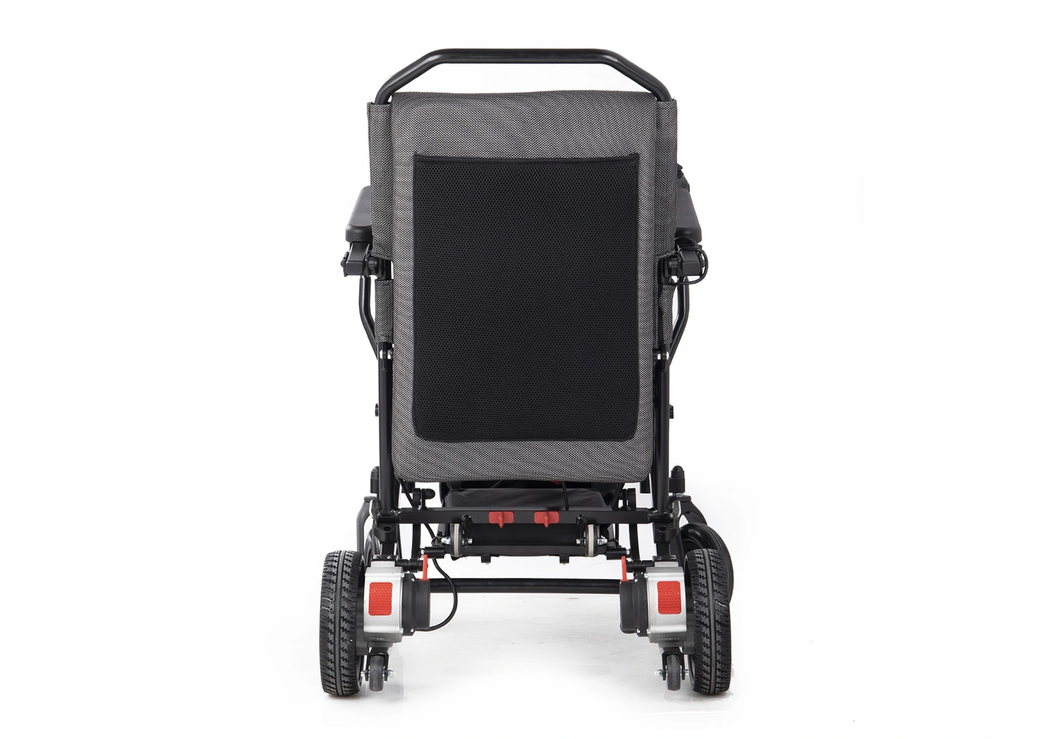 Ultra-Light Folding Electric Wheelchair  Equipped with Dual 180W Brushless Motors - Model YE145C-04.