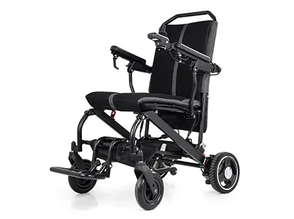 Ultra-Light Folding Electric Wheelchair | Equipped with Dual 180W Brushless Motors - Model YE145C