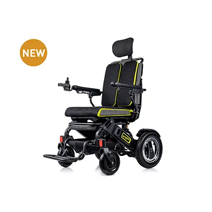 Remote-Controlled, Automatic Reclining, Folding and Super Comfortable Electric Wheelchair Model YE200R