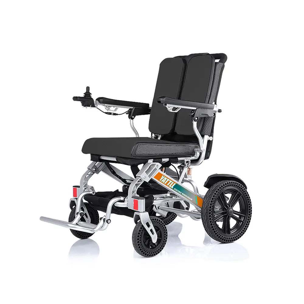 Reinforced Lightweight Folding Electric Wheelchair - YE100